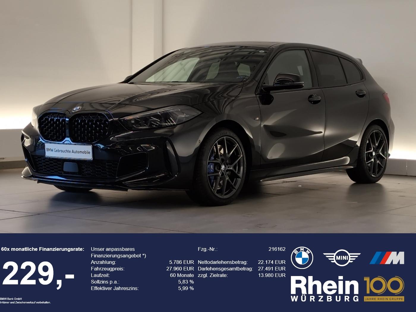 BMW M135i xDrive 5-Türer Navi/LED/RFK/HuD/LR-Hz/SLI