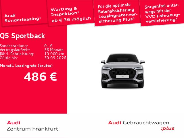 Audi Q5 Sportback 50 TDI quatt S-LINE AHK*HUD*360*MAT