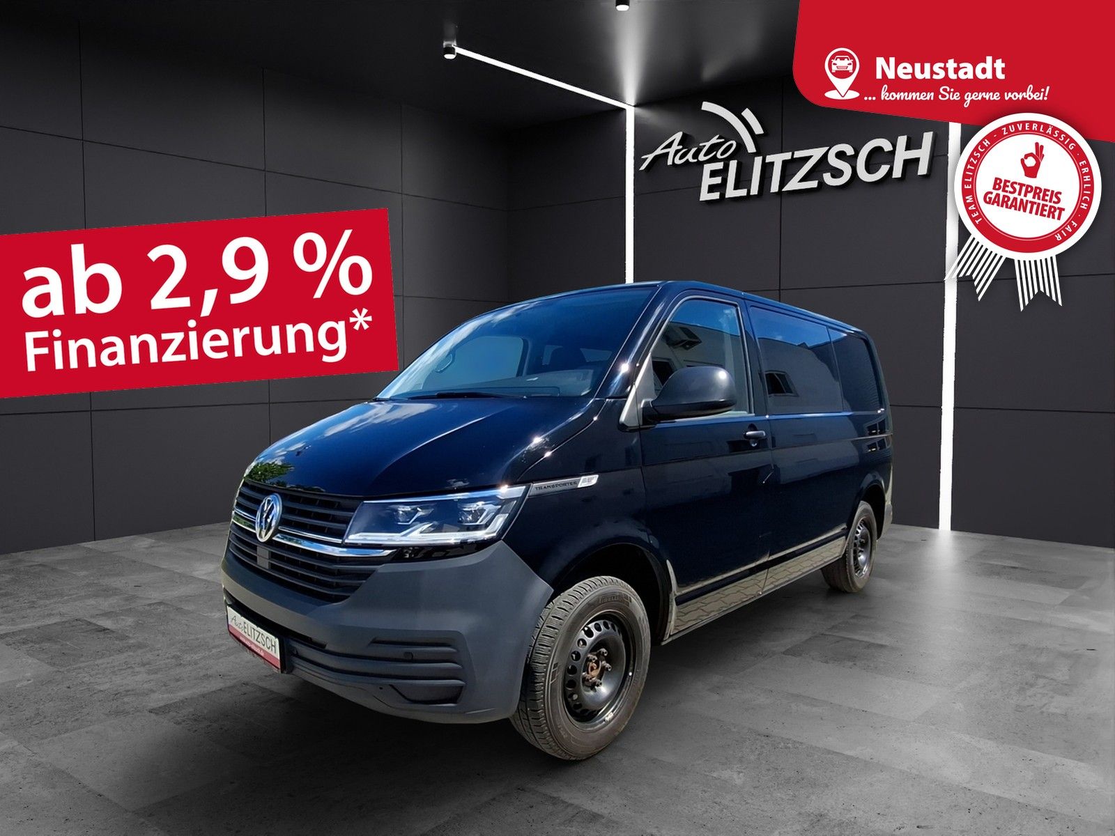 Fahrzeugabbildung Volkswagen T6 Kombi T6.1 TDI DSG 5-Si LED AHK Klima GRA PDC