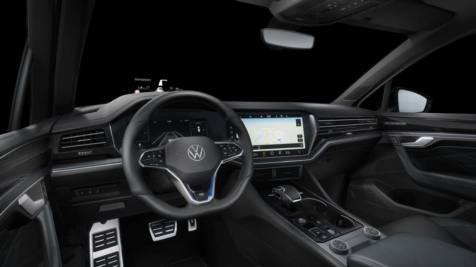 Volkswagen Touareg R 4M eHybrid PANO*Luft*AHK*Massag*Sitzkl imagem 2