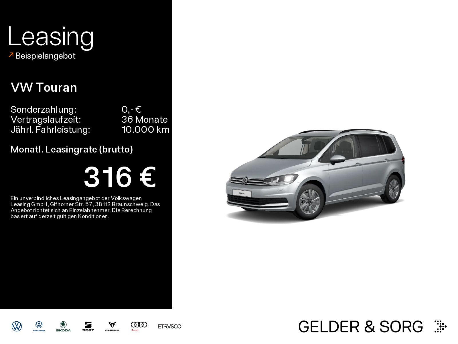 Volkswagen Touran Comfortline 2.0 TDI Navi*ACC*Digital*DAB+