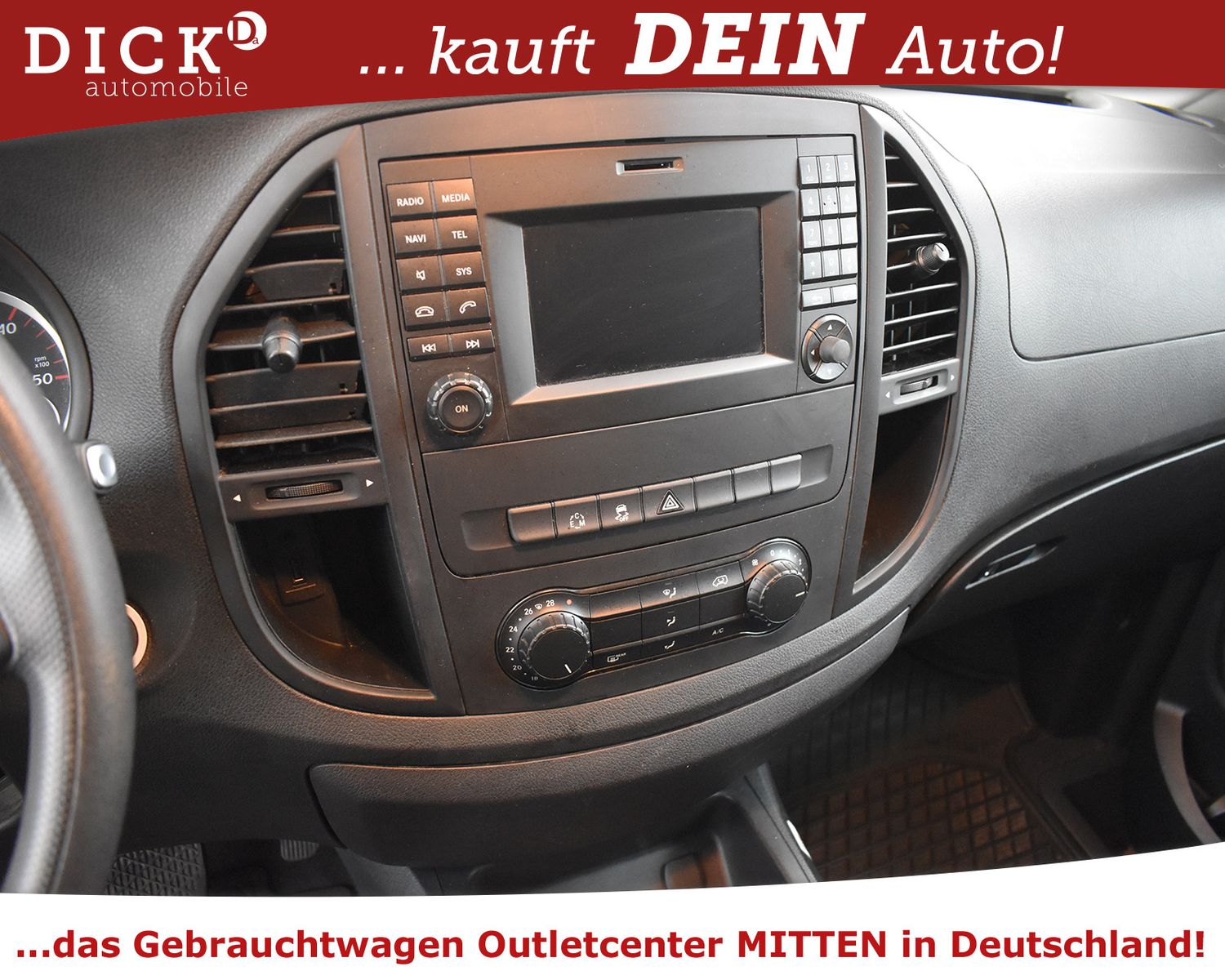 Fahrzeugabbildung Mercedes-Benz Vito 116 CDI 7G. NAVI+SHZ+PDC+AHK+KLIMA+TEMP+MFL