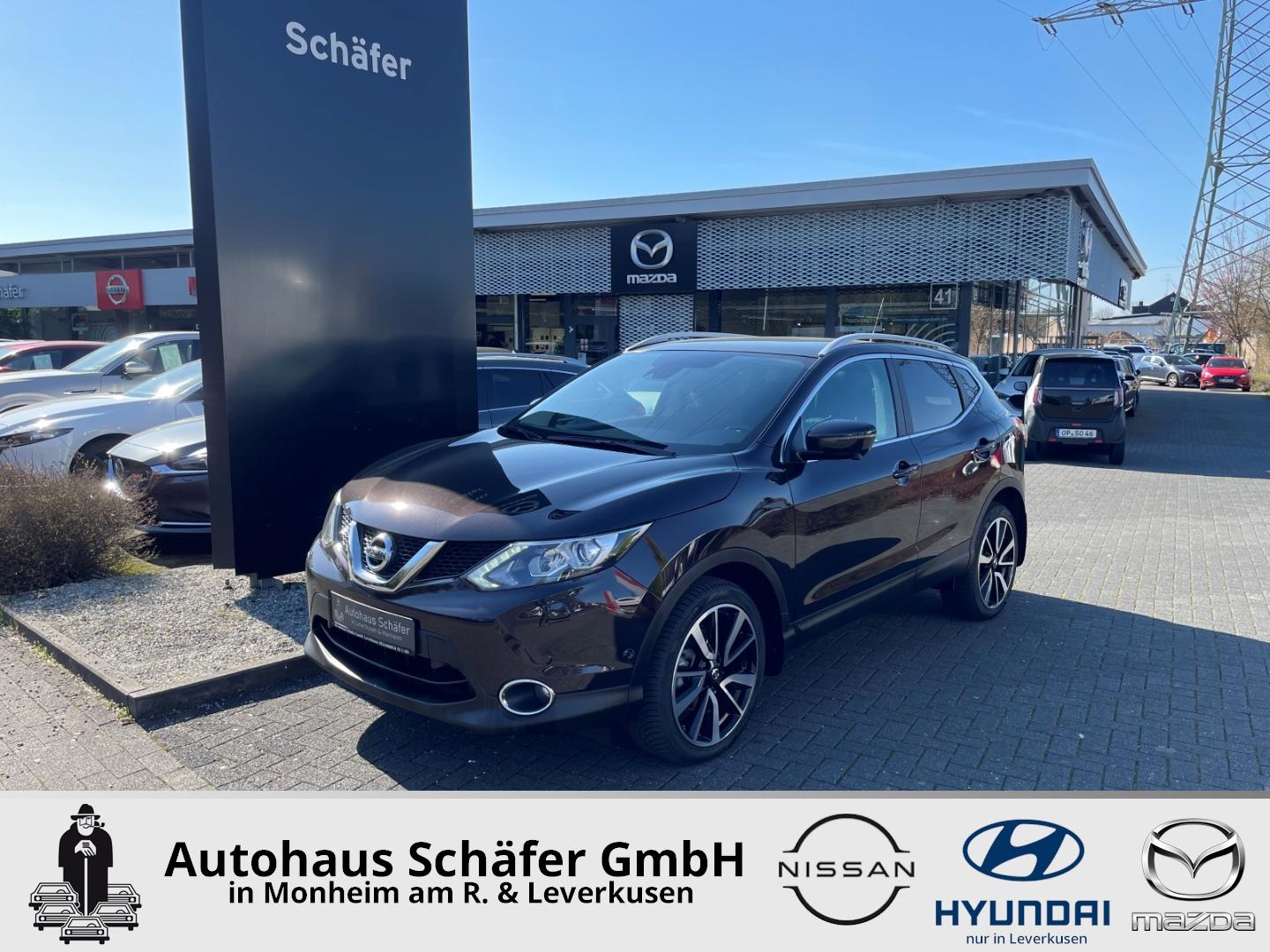 Nissan Qashqai Tekna Navi 360 Kamera LED Kurvenlicht AC