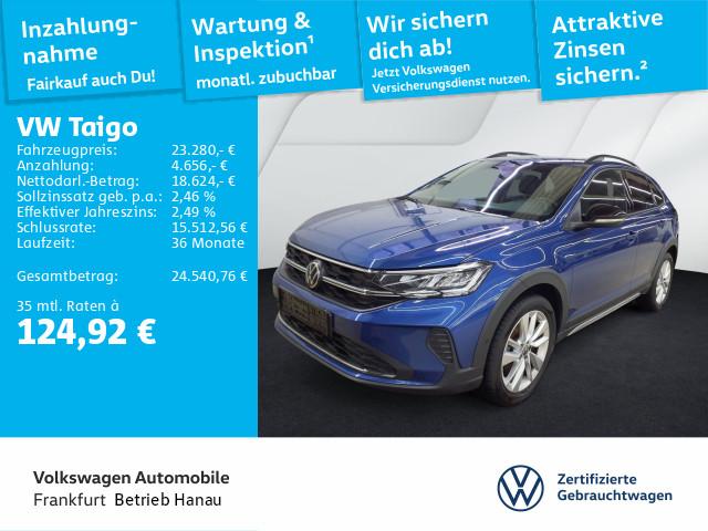 Volkswagen Taigo 1.0 TSI DSG Goal Navi Spurwechselassistent