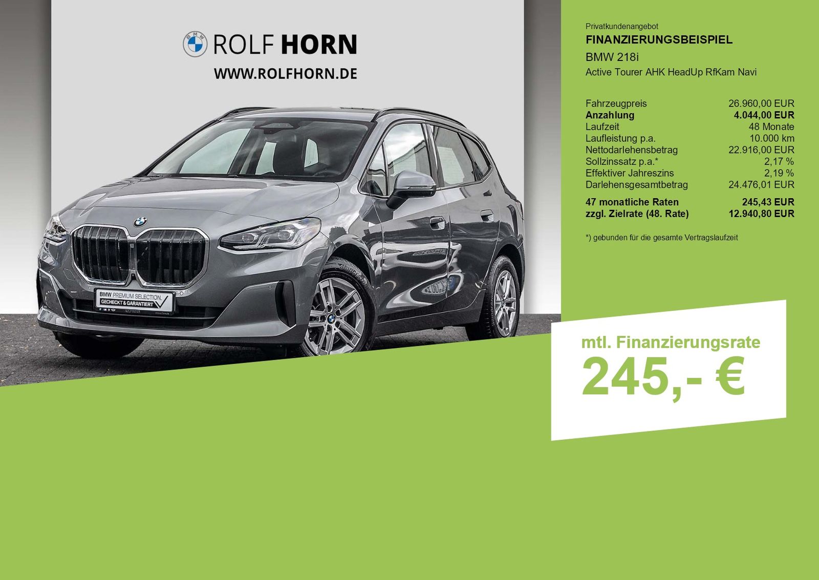 BMW 218 Active Tourer - Bild 3