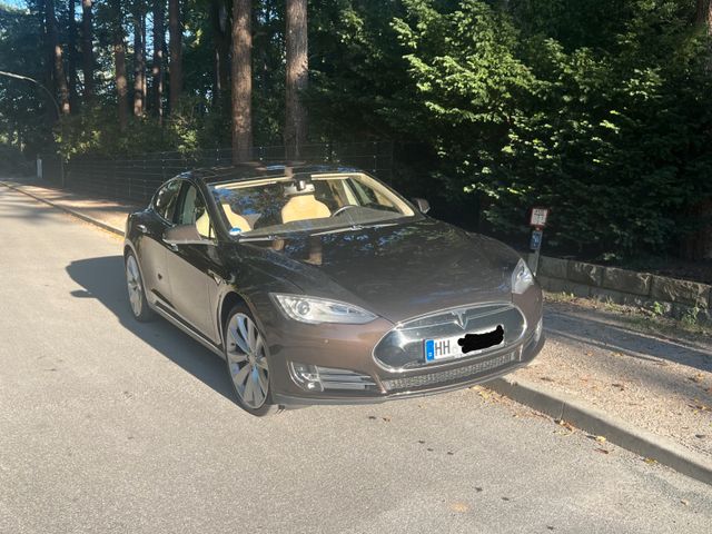 Tesla Model S P85 Free Charge, Neue Hauptbatt., Pano