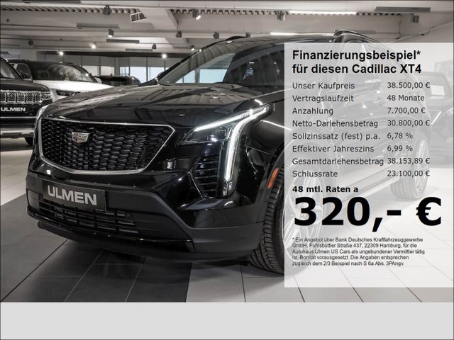 Cadillac XT4 350 Turbo AWD Sport Panoramadach 20Zoll AHK 