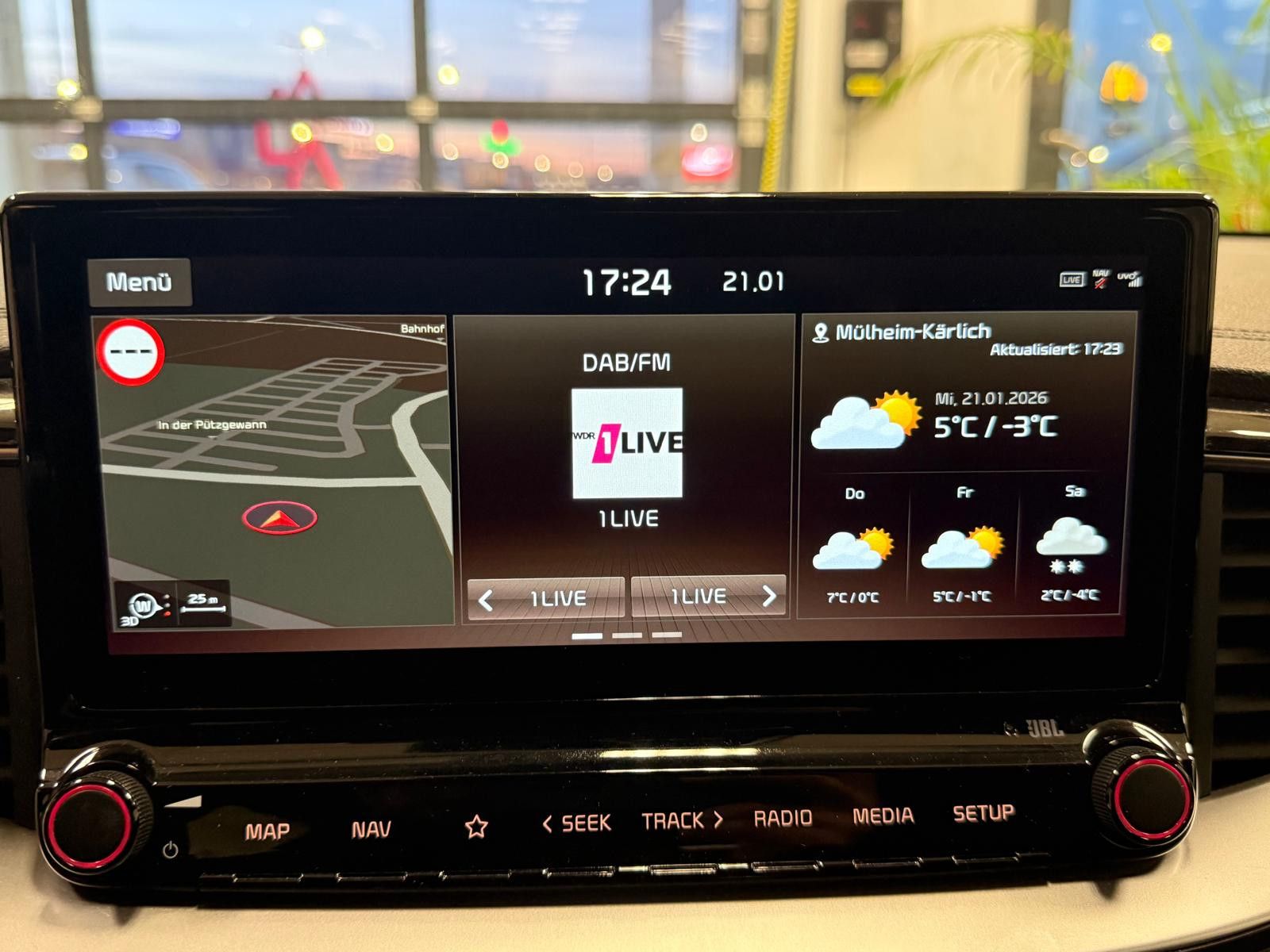 Fahrzeugabbildung Kia pro cee'd / ProCeed / LED / NAVI / SCHECKHEFT /