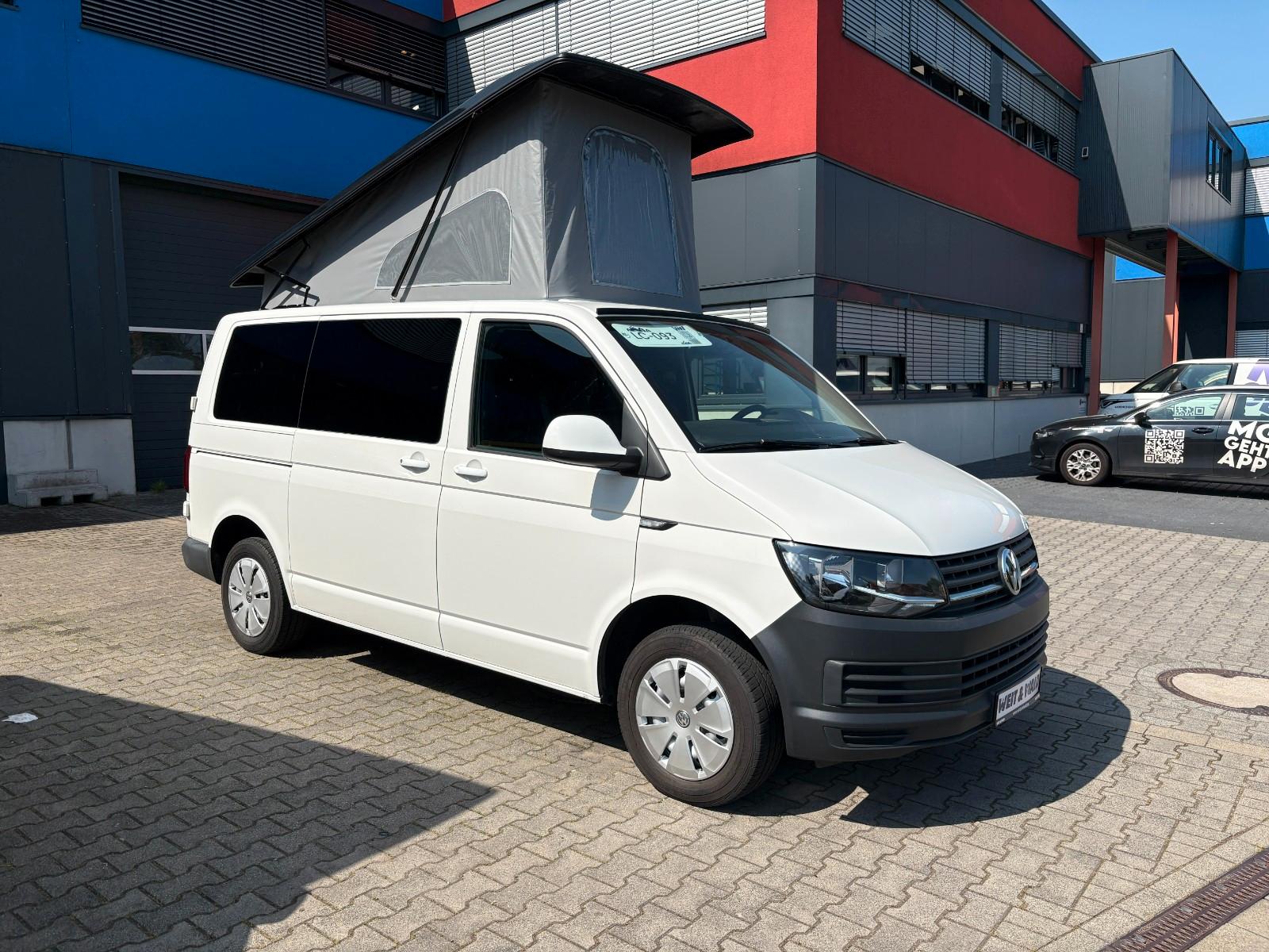Volkswagen T6 Camper mit Hubdach 2.0 TDI, 114 PS, AHK, RFK