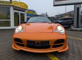 Porsche 996 Turbo Cabrio Techart Orig.*Rarität*Historie* - Porsche mit Benzin-Antrieb: Orange, Cabrio