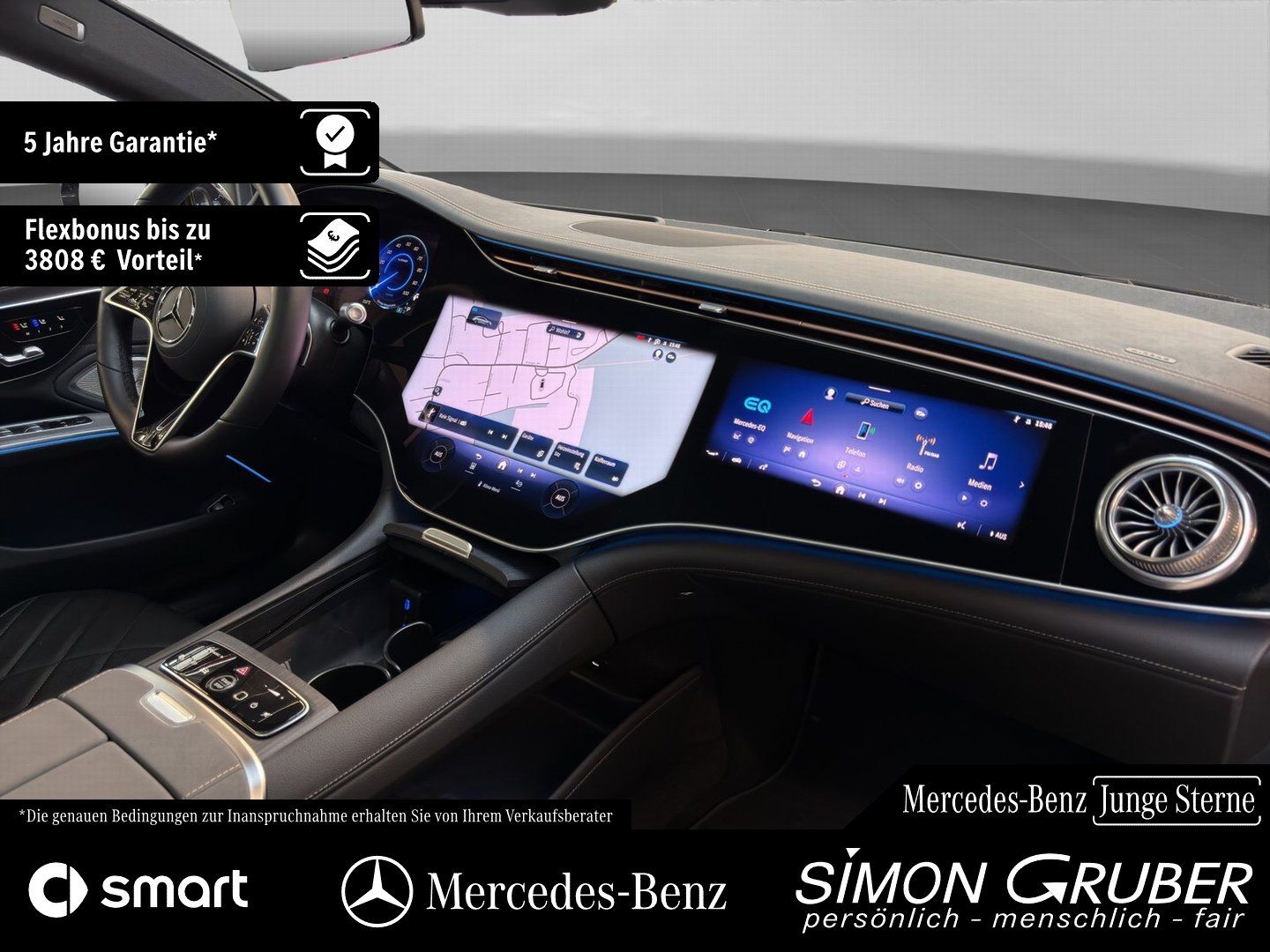 Fahrzeugabbildung Mercedes-Benz EQS 500 4M AMG Pano 4*Massage Sitzklima 118kwh