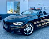 BMW 440 i M Sport Cabrio| DEUTSCHES FAHRZEUG| 1.HAND - schwarze BMW 440