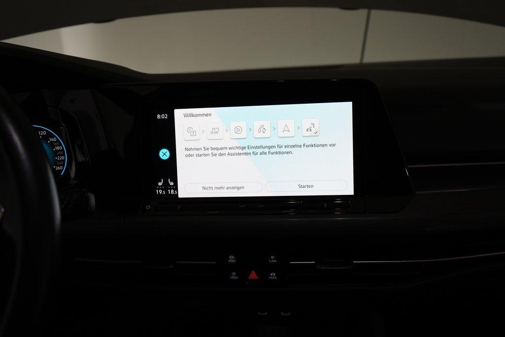 Volkswagen Golf VIII 1.5 eTSI DSG Style LED-Plus ACC Navi, миниатюра 13