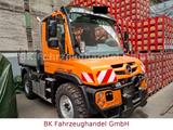 Unimog U 318, Winterdienst, Streudienst, Kipper, Bucher - Unimog Winterdienst