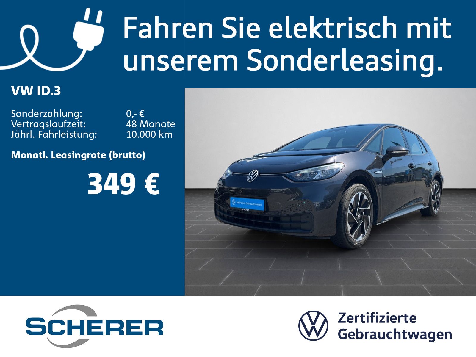 VW ID.3 Pro Performance 58 kWh | SOH 91% | 18" in S