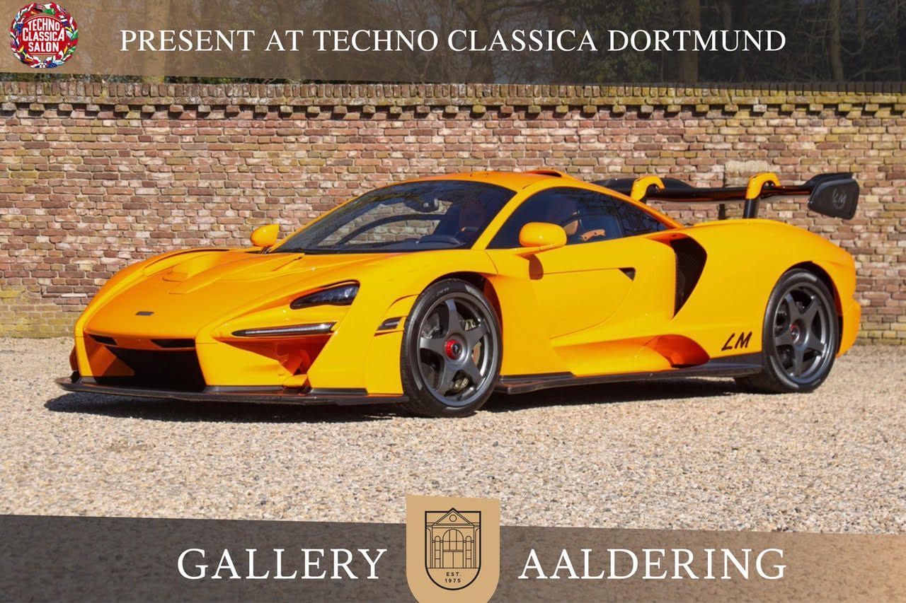 McLaren Senna LM "Papaya Orange with 727 kms" The tribut