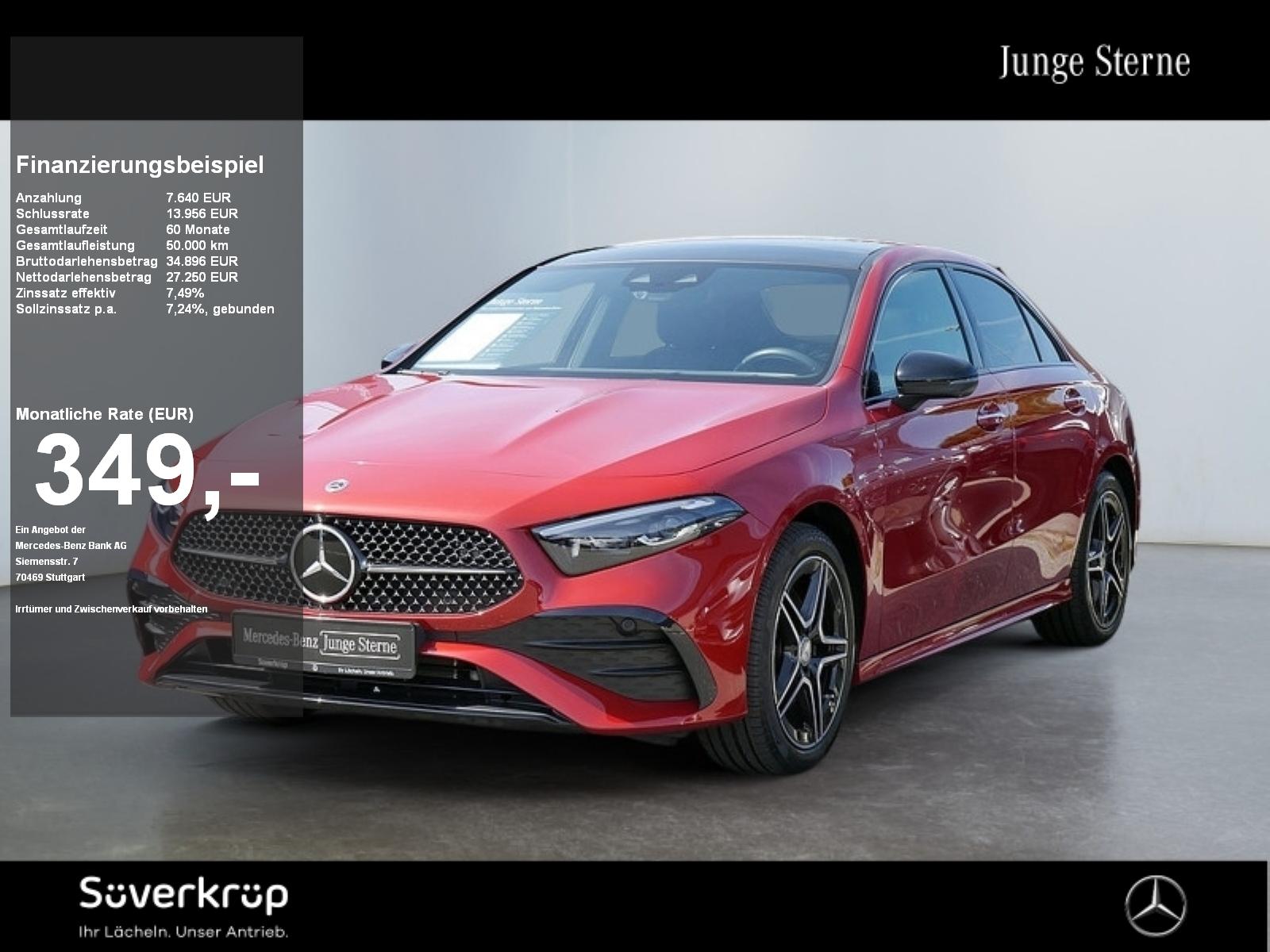 Mercedes-Benz A 250 e Limousine AMG NIGHT MEMO MULTI 360 AHK