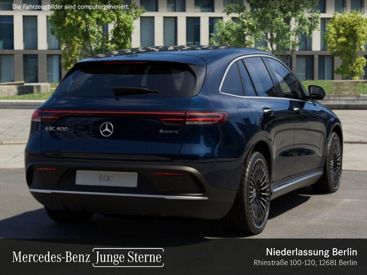 Mercedes-Benz EQC 400 4M AMG/SDH/MBeam/360°/Sound/Ambiente