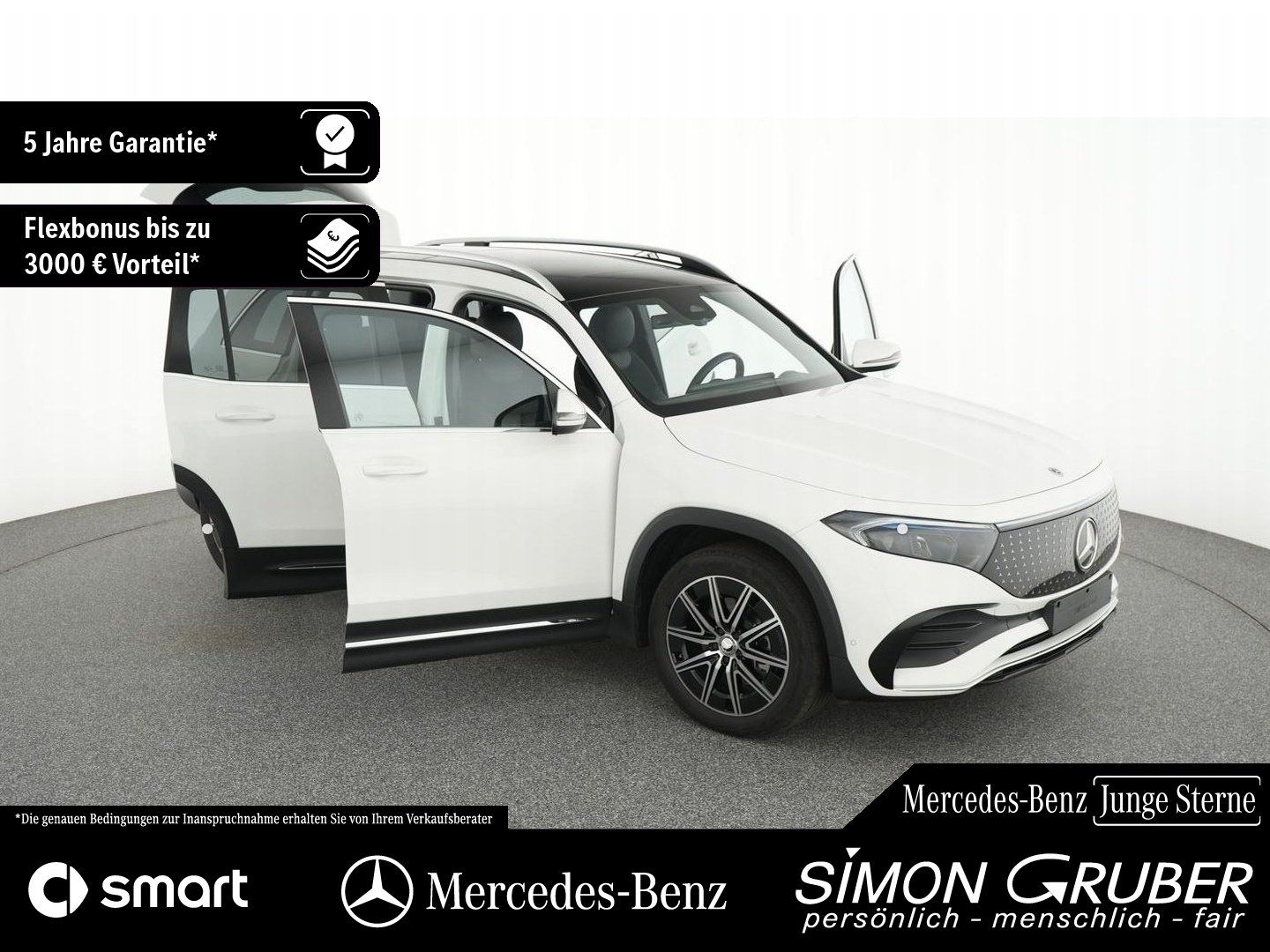 Fahrzeugabbildung Mercedes-Benz EQB 250+ AMG Pano Ambi LED EasyPack AHK Mod 2025