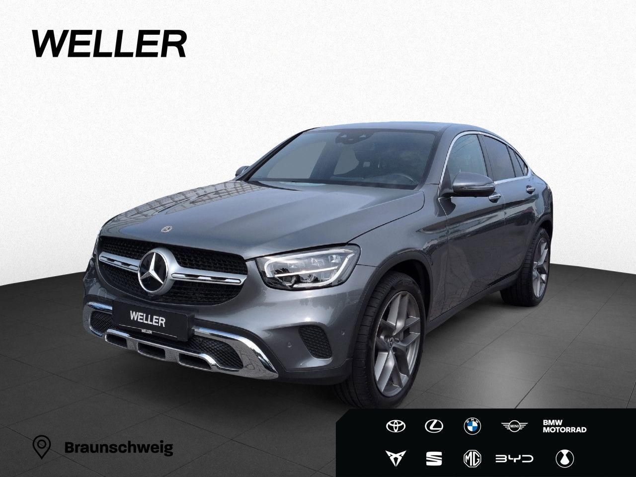 Mercedes-Benz GLC 300e Coup 4M GSD HuD 360° AHK Memo Sitzkl foto 1