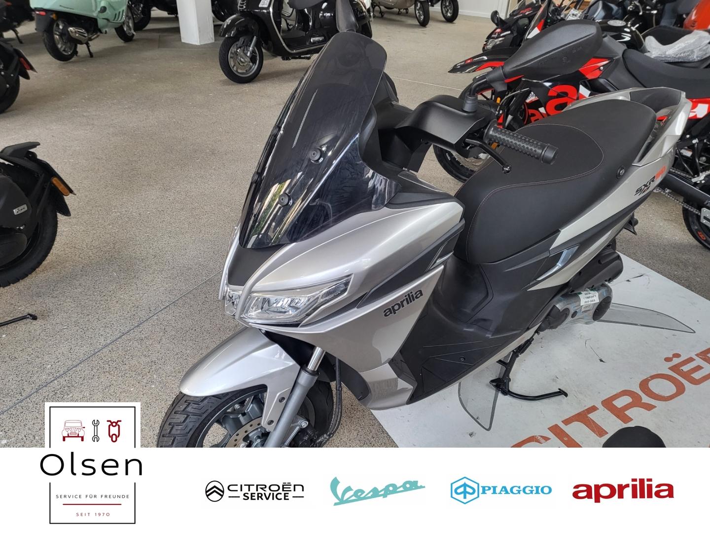 Aprilia SXR 50 E5 Instinctive Grey, Essence White