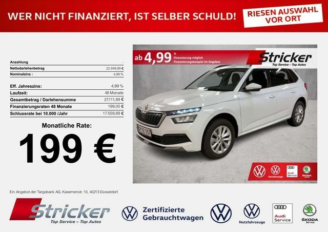 Skoda Kamiq Ambition 1.5TSI DSG 199,-ohne Anzahlung Si