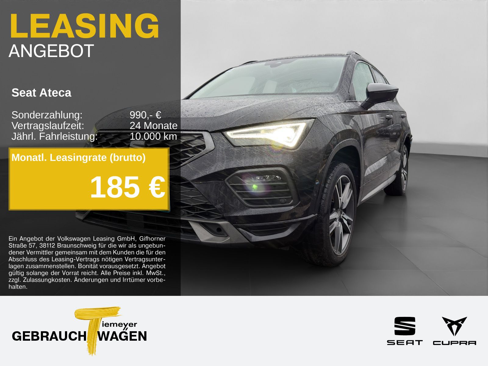 SEAT Ateca 2.0 TDI DSG FR LM18 AHK BEATS NAVI+ KAMERA