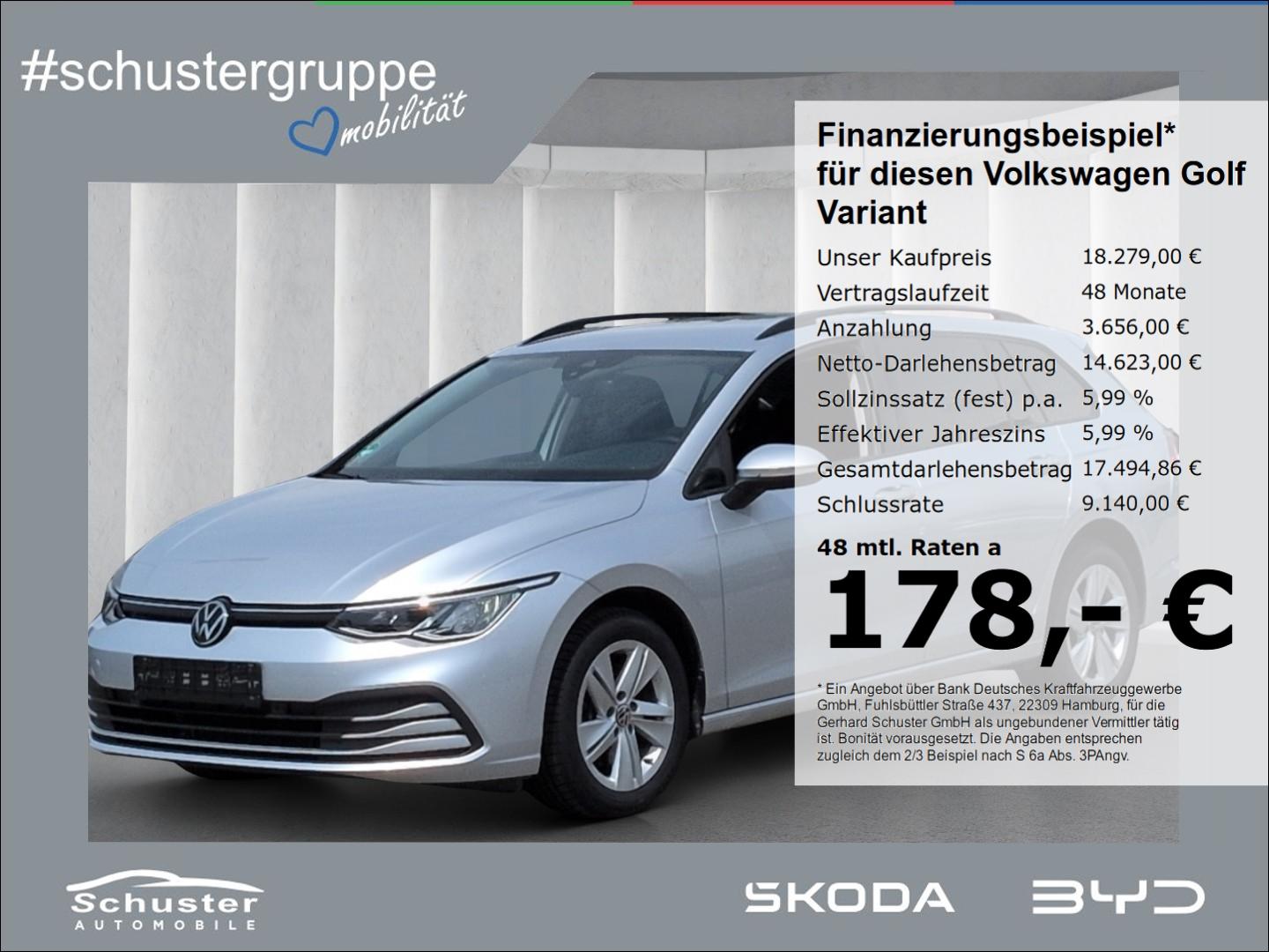 Volkswagen Golf Variant VIII Life TDI DSG*ACC Navi LED SHZ