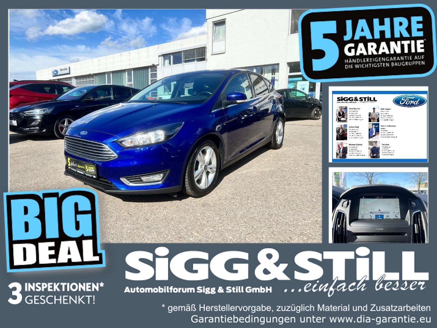 Ford Focus 1.0 EcoBoost Titanium NAVI*KLIMAAUT*SHZ*PD