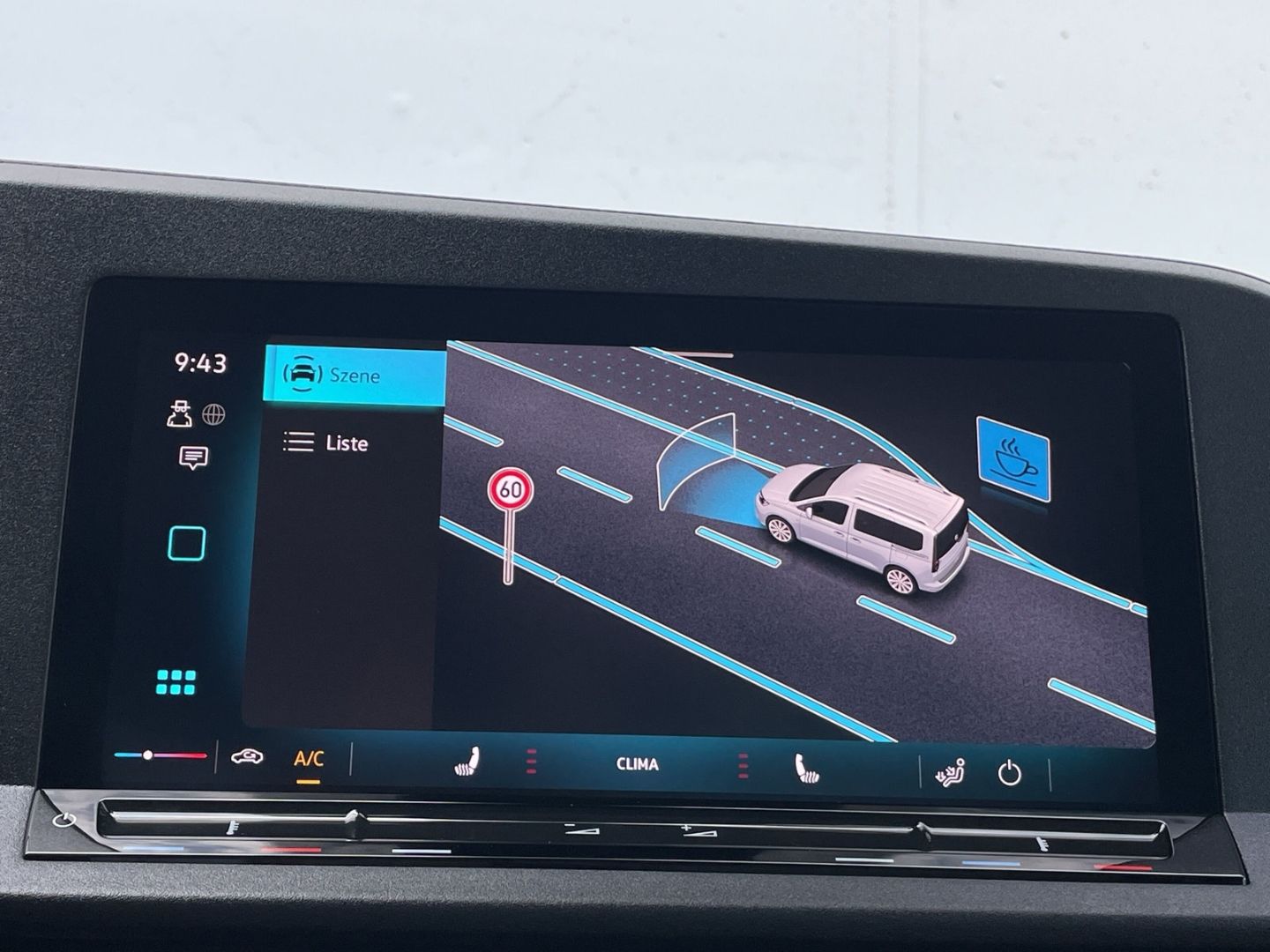 Caddy Life 2.0 TDI 5-Sitzer Kamera/Sitzhzg/App-C