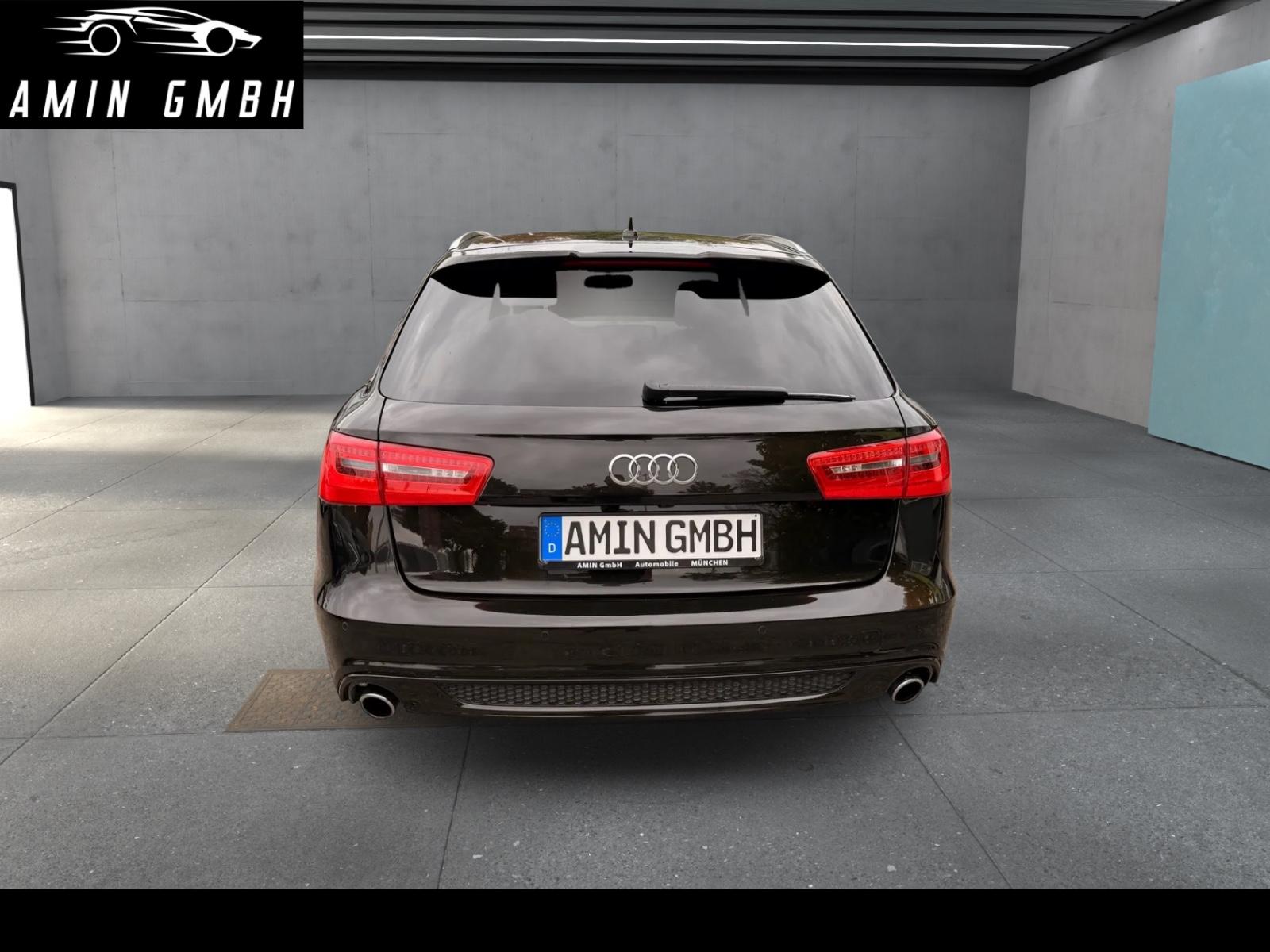 Audi A6 Avant 3.0 BiTDI quattro 313 ch S line • Boîte auto • Cuir Valcona • GPS MMI Touch • BOSE • 20"