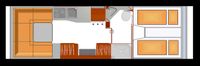 Phoenix MaXi-Alkoven 7800 RSL -AHK -Festtank WC (14/15)