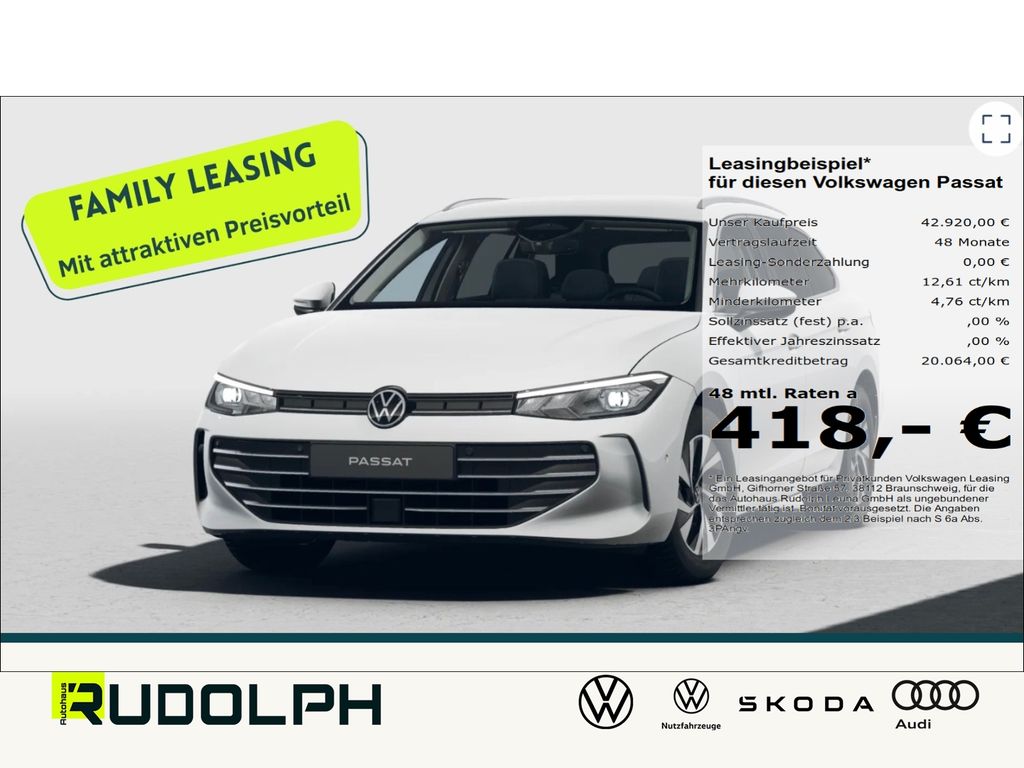 Passat Business 1.5 eTSI DSG LED ACC BT PDCv+h F