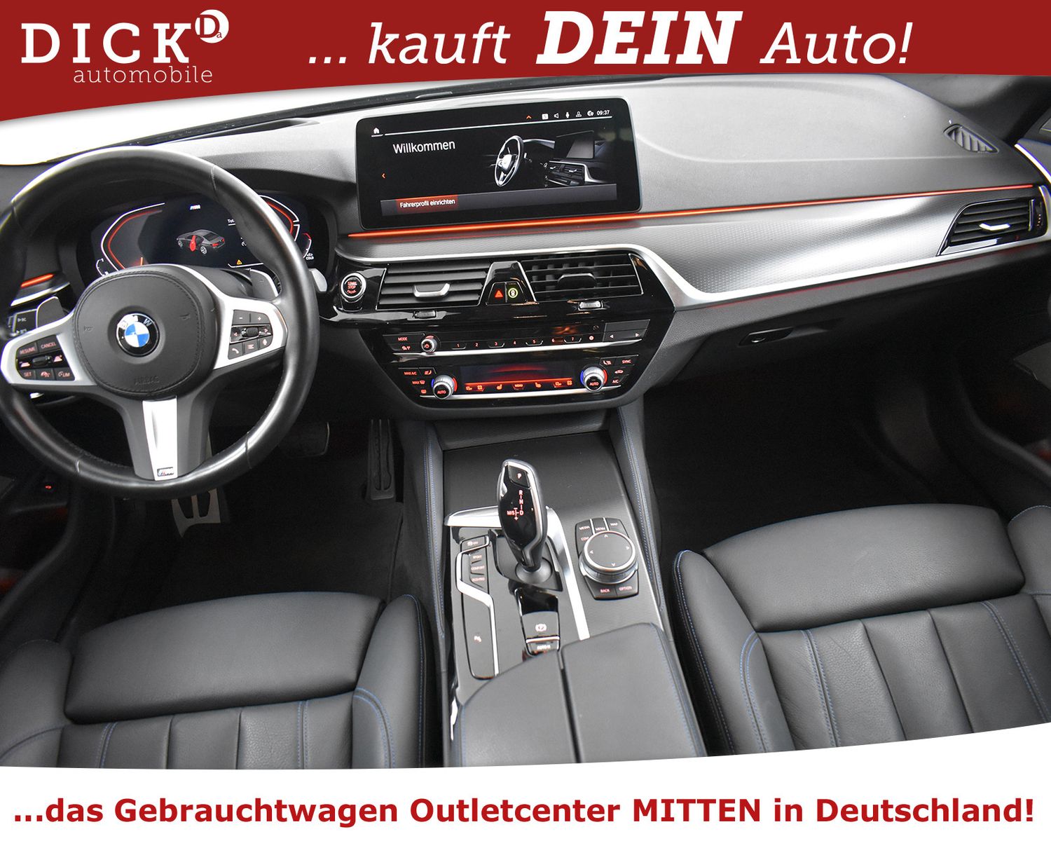 BMW 530d Sport Aut M PAKET+PROF+KAM+HEAD+SOFT+H&K+AH - Image 8