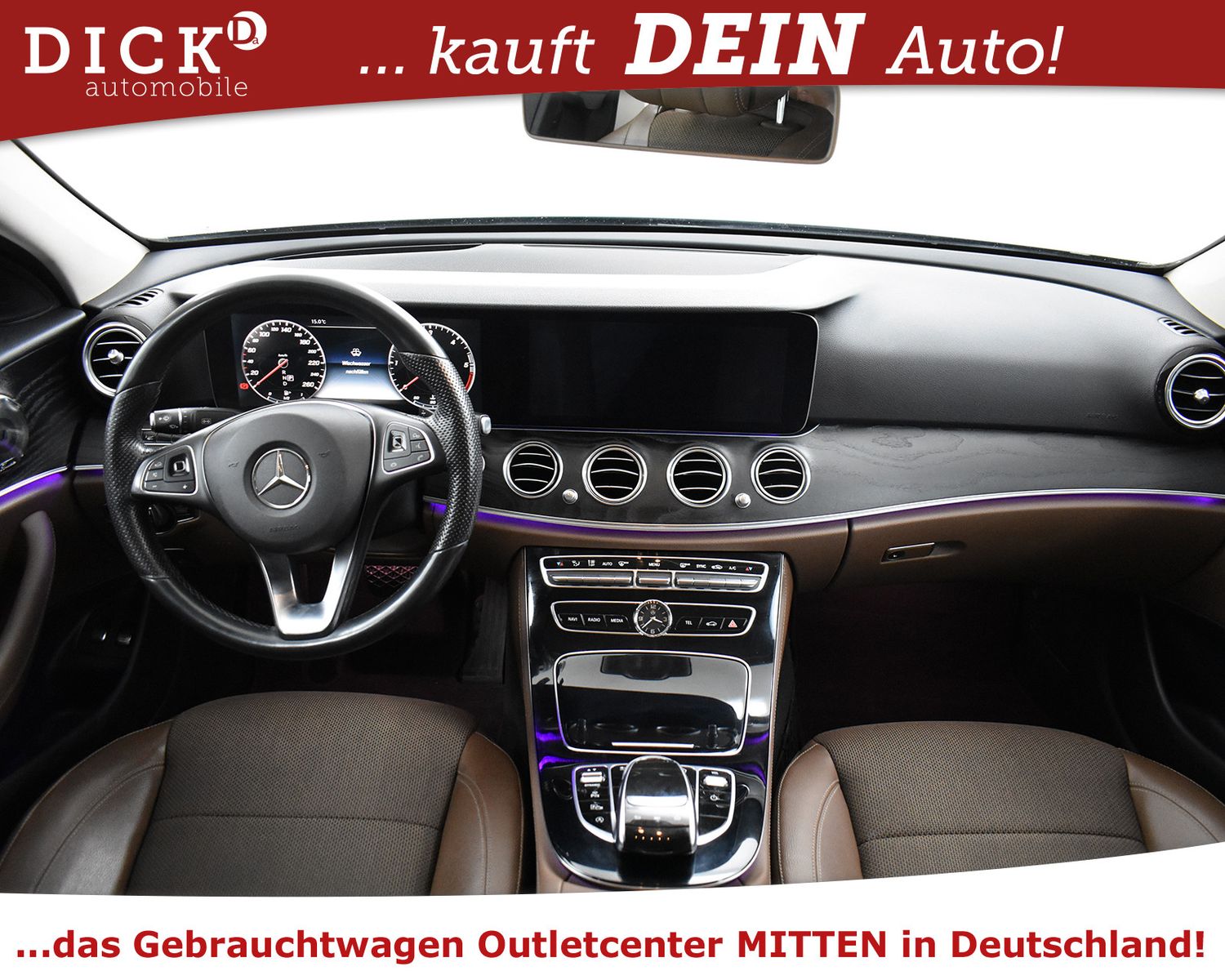 MERCEDES-BENZ E 350d AMG Line WIDES+KAM+HEAD+MEMO+COMAND+ - Image 12