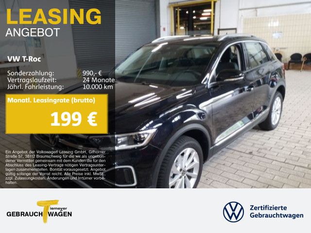 Volkswagen T-Roc 1.0 TSI STYLE NAVI LED+ SITZHZ PDC