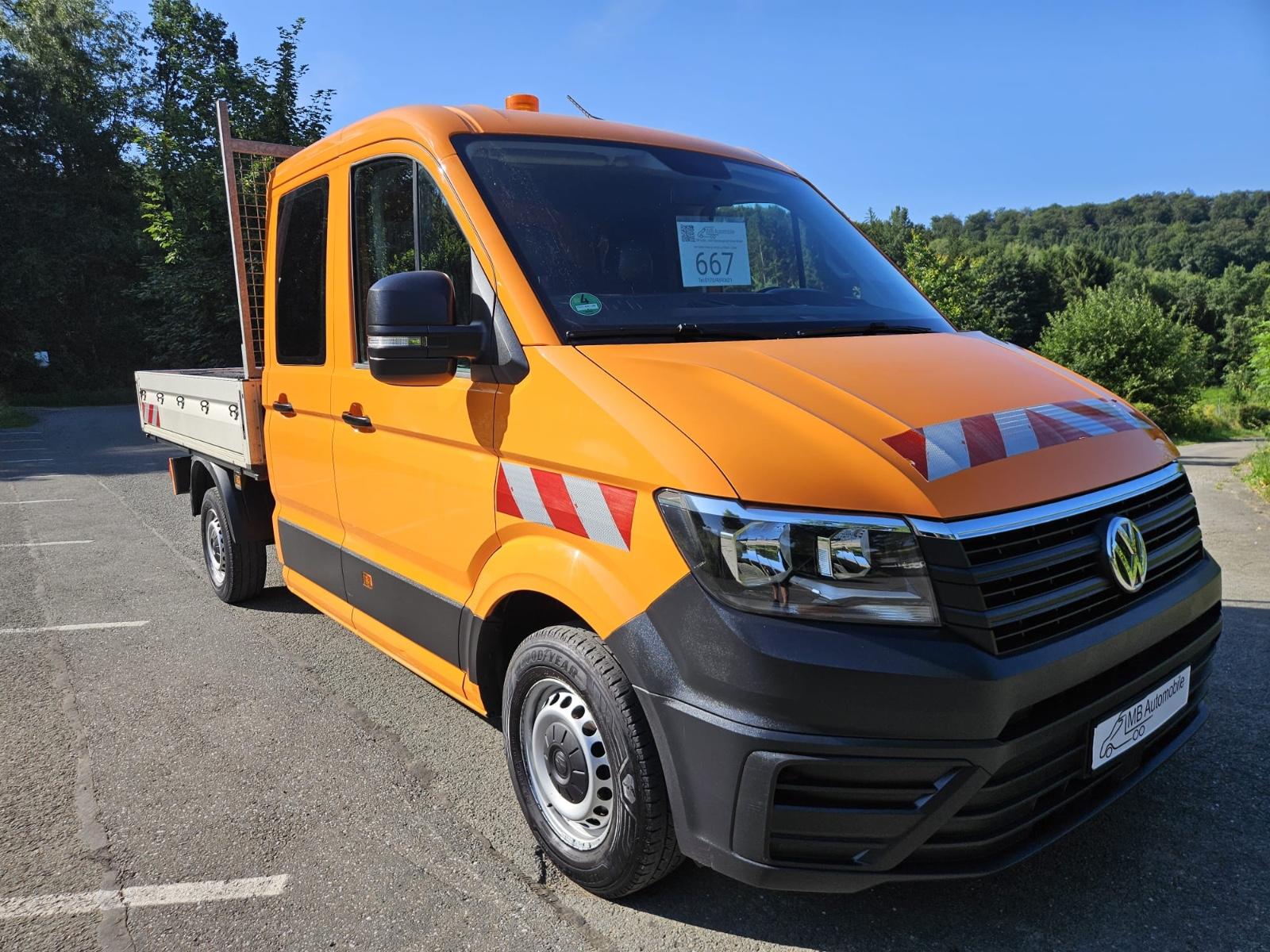 Volkswagen Crafter Pritsche 35 DOKA FWD AHK Klima