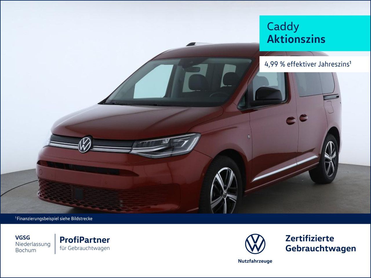 Volkswagen Caddy Style Keyless GJR AppConnect TravelAssist