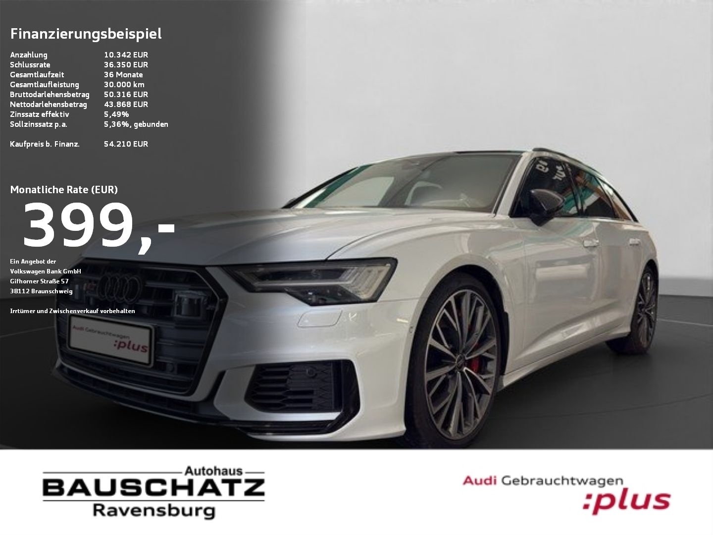 AUDI S6 Avant 3.0 TDI quattro *MATRIX*AHK*HUD*RFK* AH