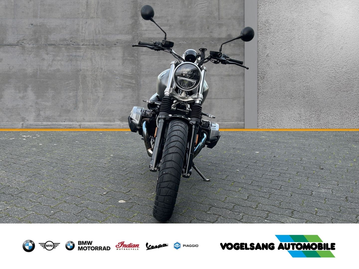 Fahrzeugabbildung BMW R nineT Scrambler, LED-Zusatzscheinwerfer, Gepäc