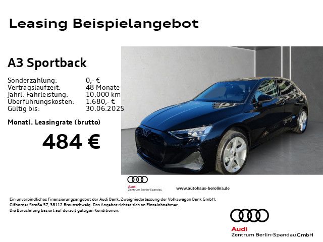 AUDI A3 Sportback 35 TFSI S tronic *SONOS*ACC*R-CAM*