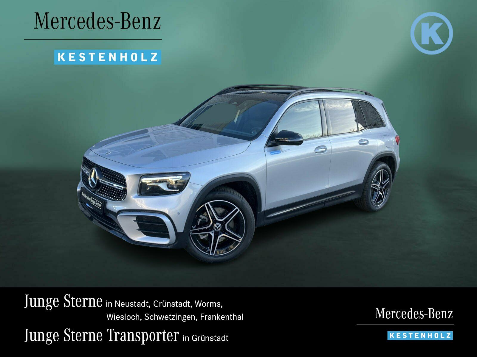 MERCEDES-BENZ GLB 200 AMG+NIGHT+7-SITZ+AHK+DISTRO+PANO+EASYP