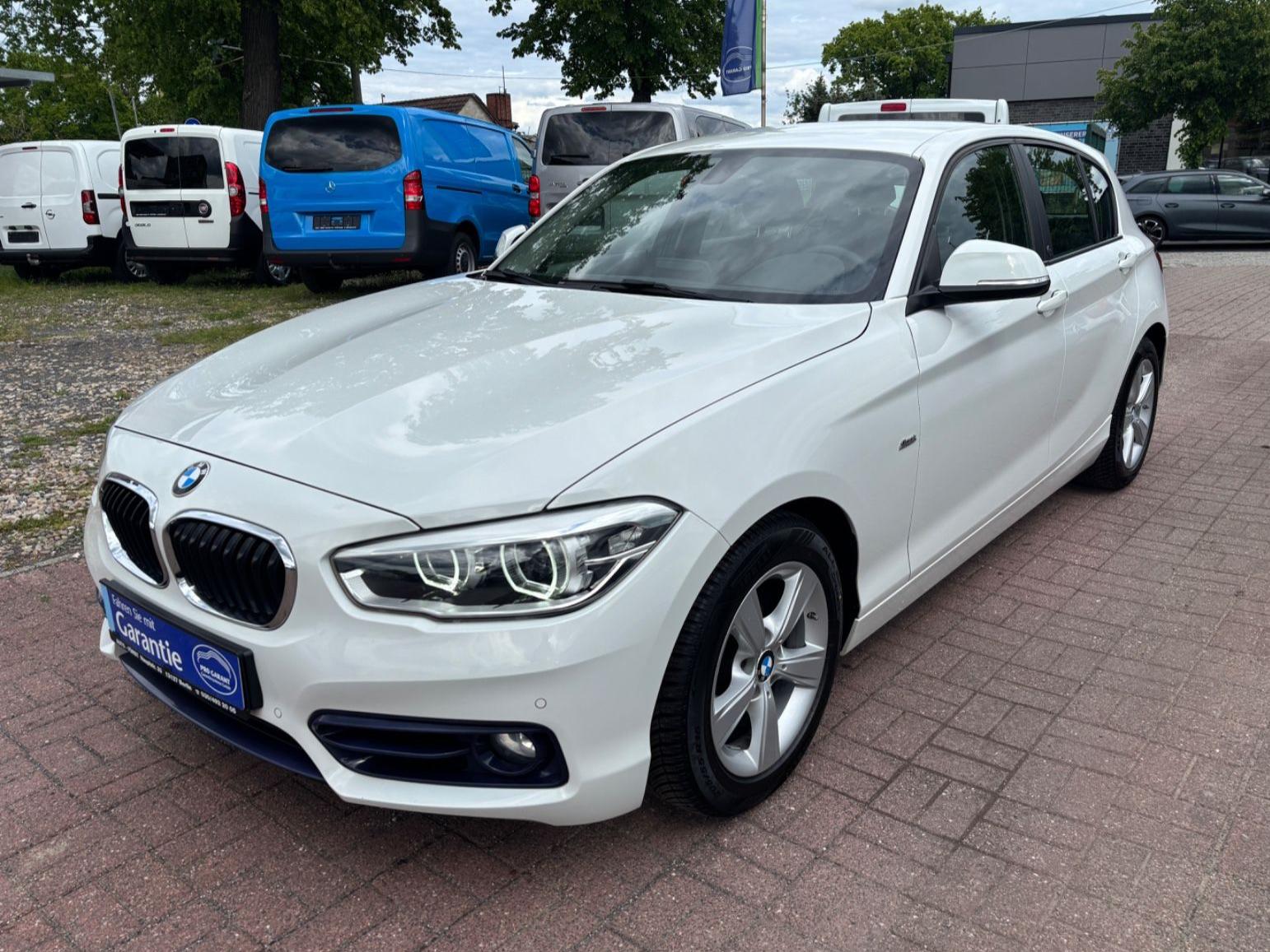 BMW 118d SPORT LINE+LED.SCHEINW+TEMPOM+SITZH+PDC+++