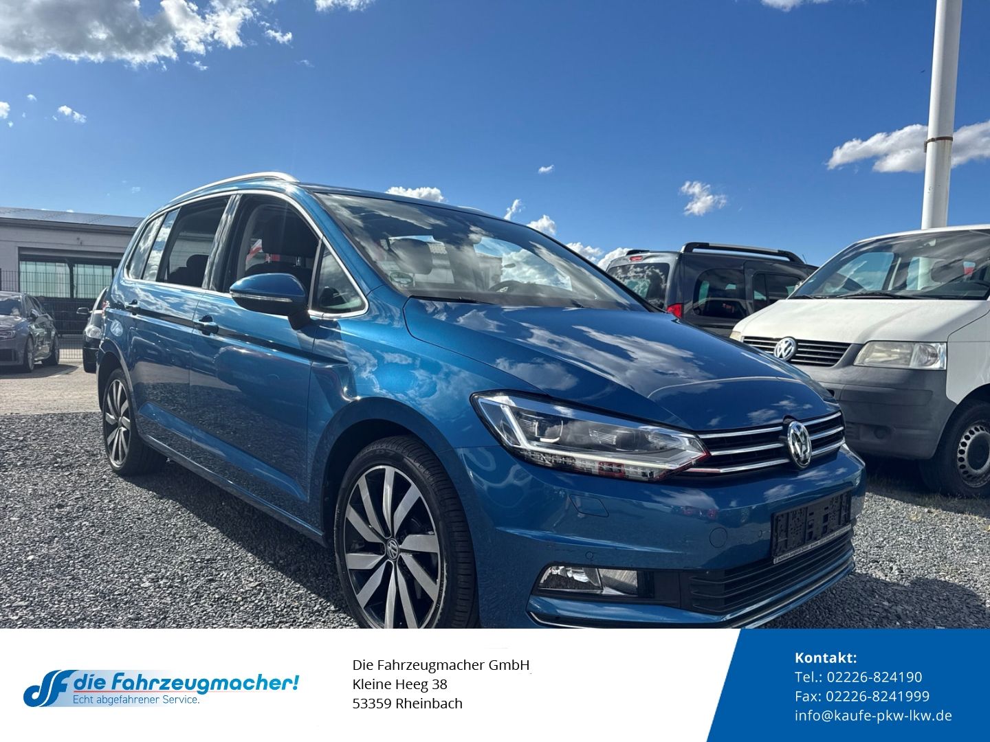 Fahrzeugabbildung Volkswagen Touran Highline 2,0TDi Pano *EXPORT