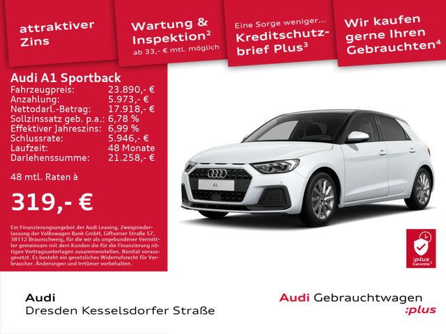 Audi A1 Sportback Advanced 25 TFSI 70(95) kW(PS) S tr