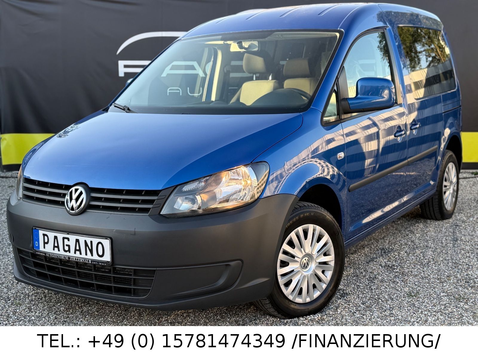 Volkswagen Caddy in Blau bei Pagano Automobile Bild 1 von 1