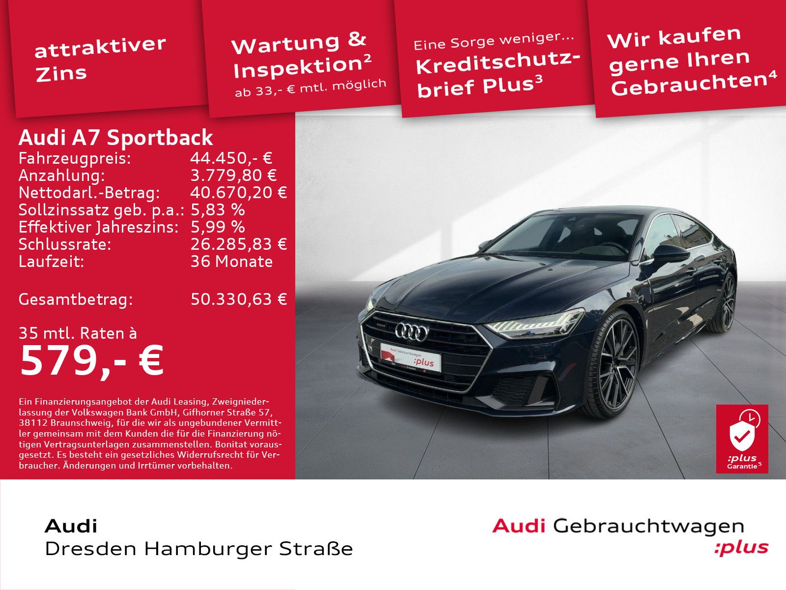 Audi A7 Sportback 55TFSI quattro S tronic S Line Head foto 2