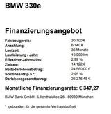 BMW 330e - BMW 330 Gebrauchtwagen