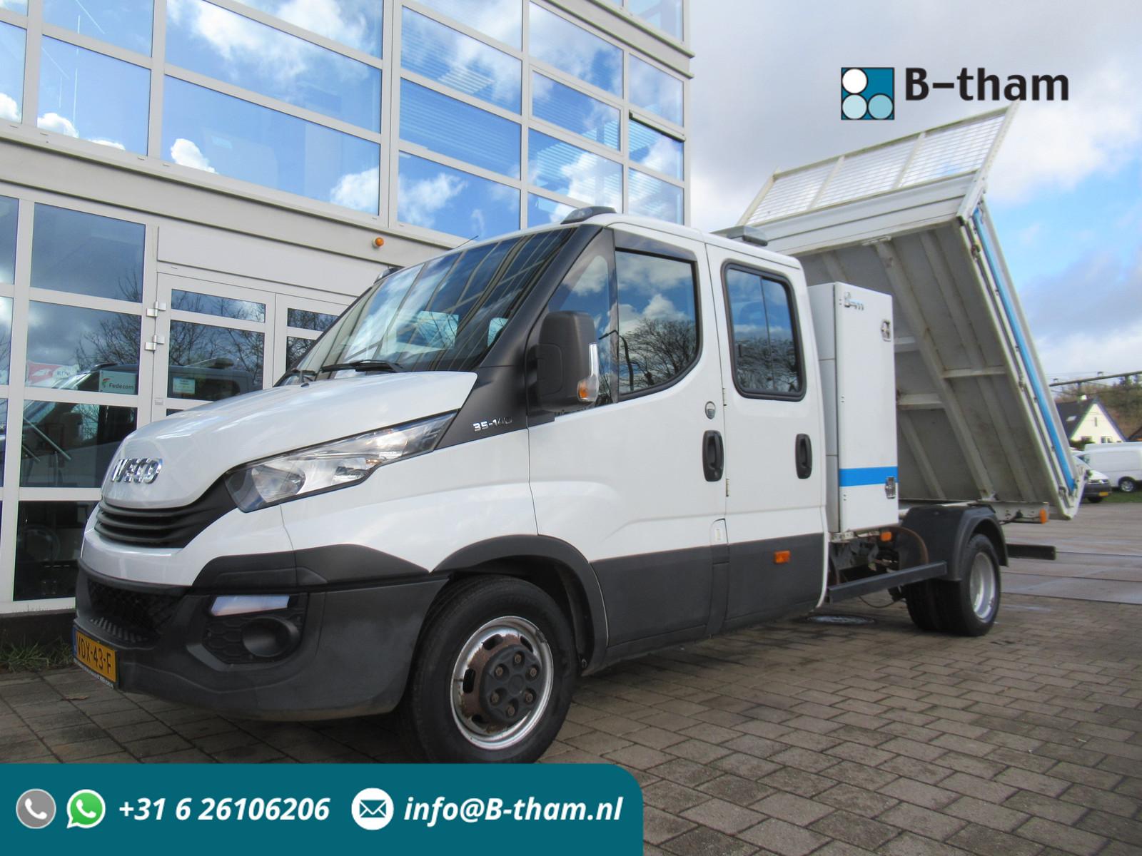 Iveco Daily 35C14D 2.3 100KW EURO6 410 DOKA Dubbelcabi