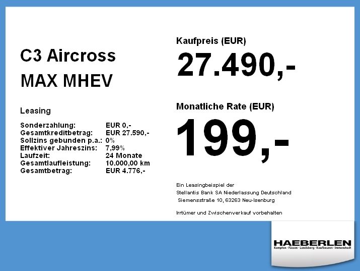 Citroën C3 Aircross - Bild 4